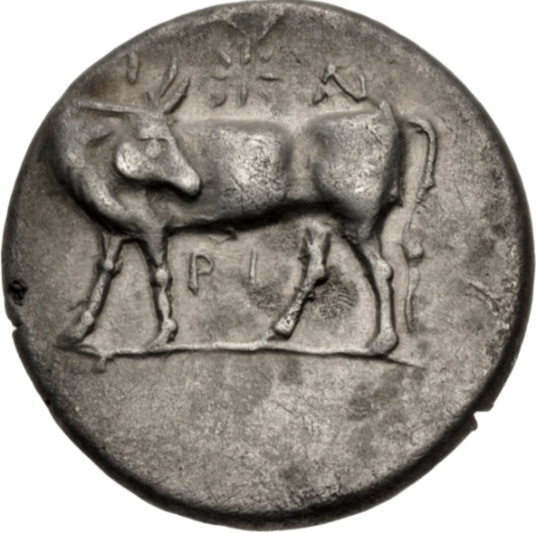 4th-Century-Bc.-Mysia,-Parion,-AR-Hemidrachm